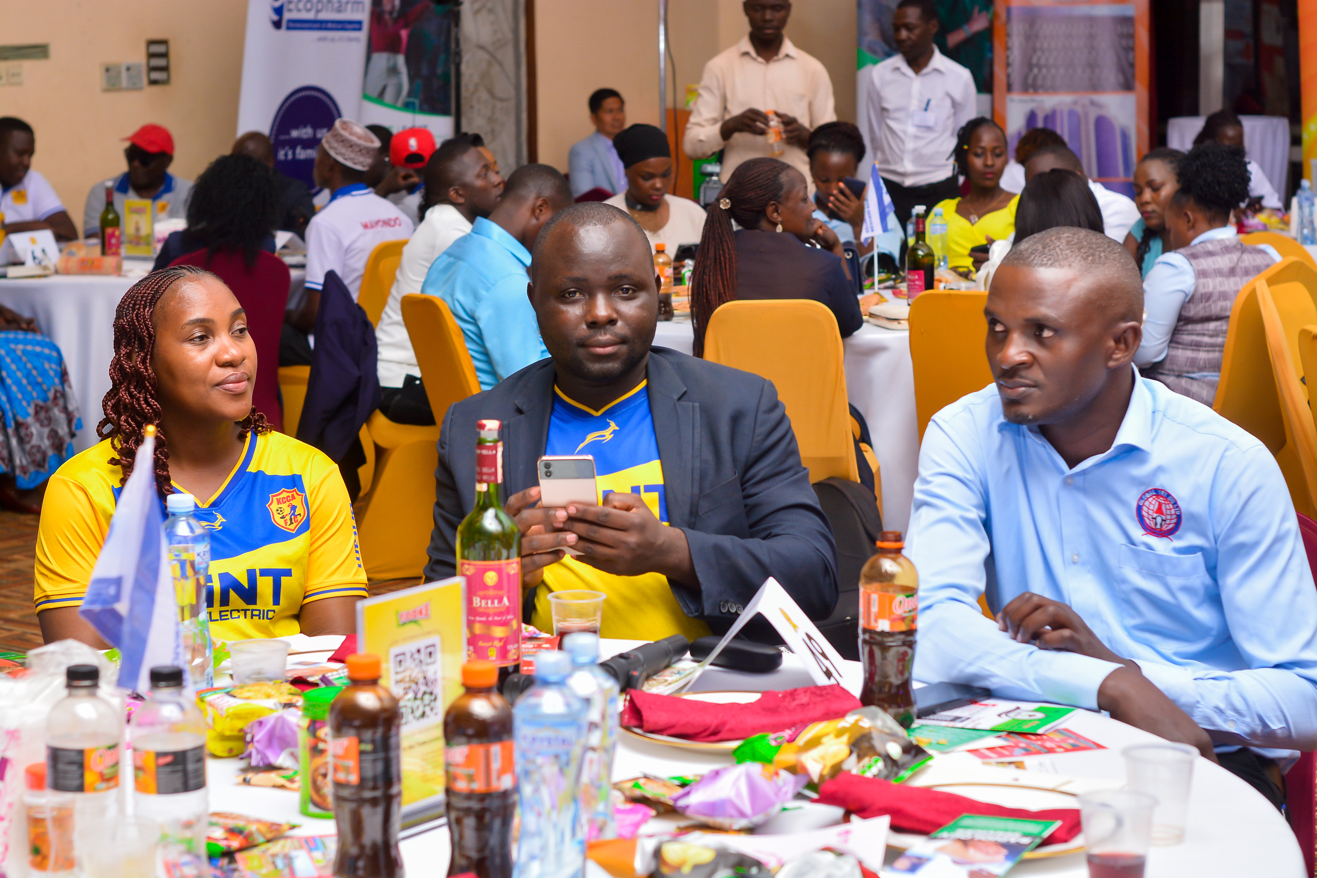 Guests networking at the ceremony
