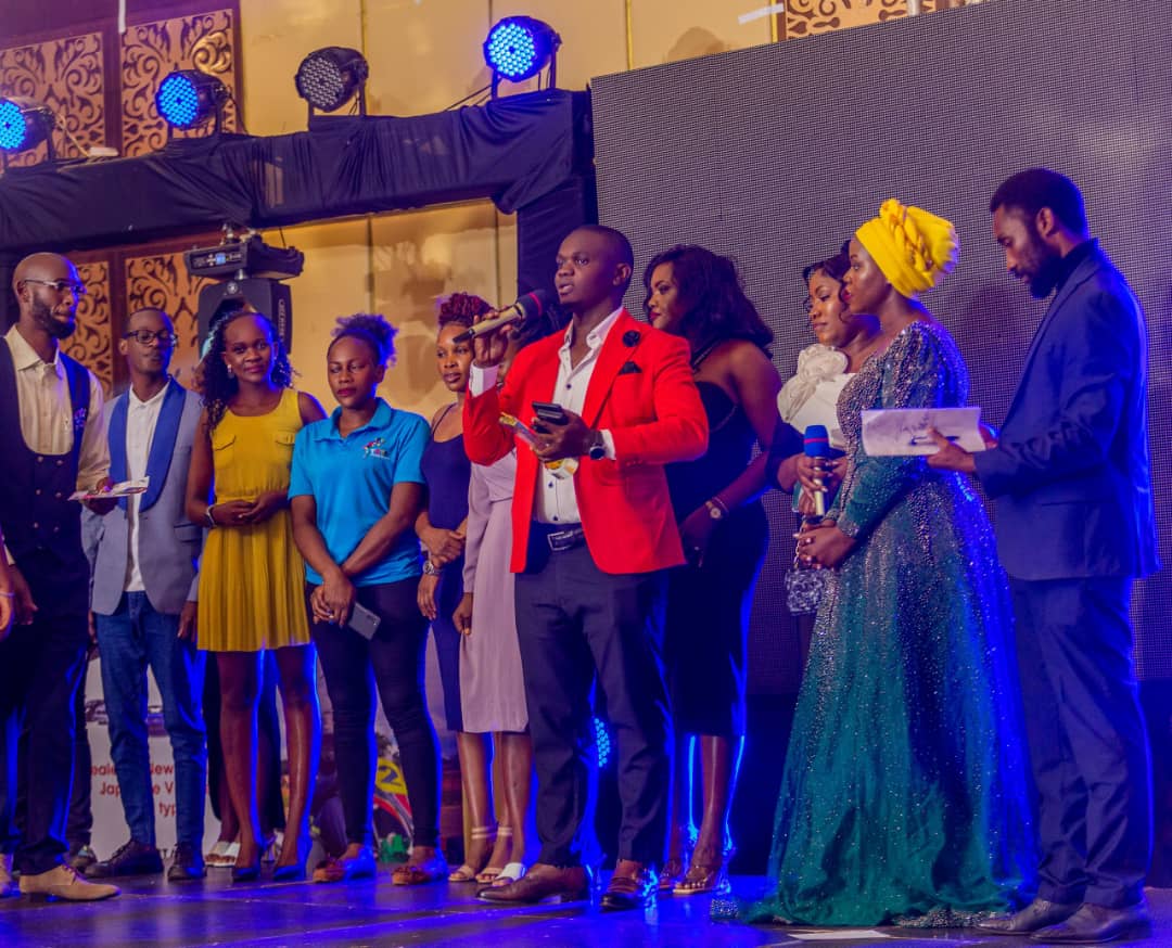 Tete Business Solutions Limited celebrating after receiving an award at the East Africa Brand Quality Awards 2023 Tete Business Solutions Limited celebrating after receiving an award at the East Africa Brand Quality Awards 2023