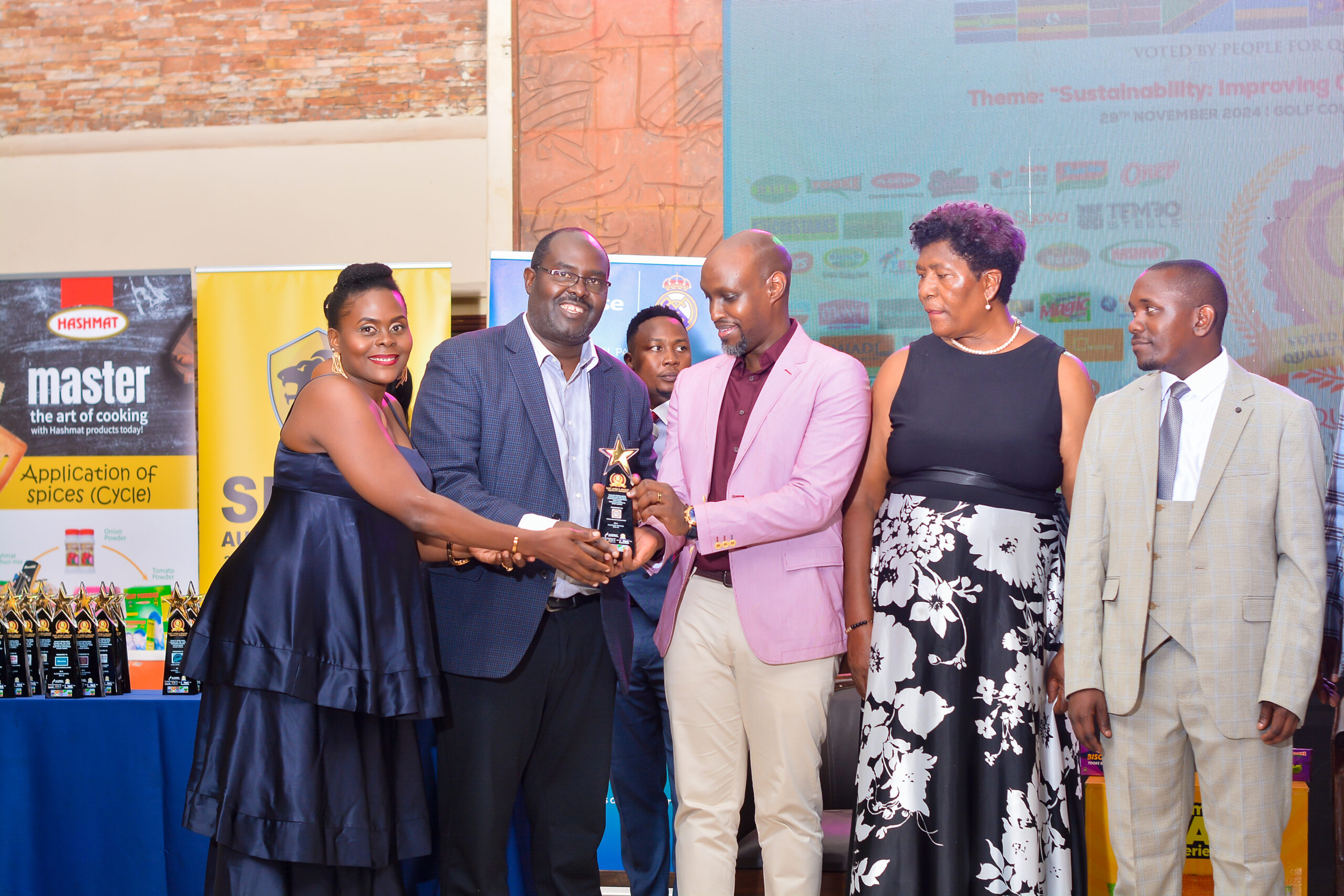 Aunt Porridge awarded at the East Africa Brand Quality Awards 2024