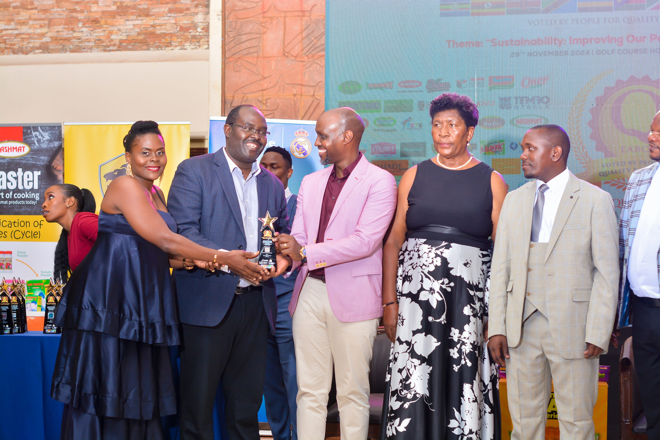 Aunt Porridge2 awarded at the East Africa Brand Quality Awards 2024