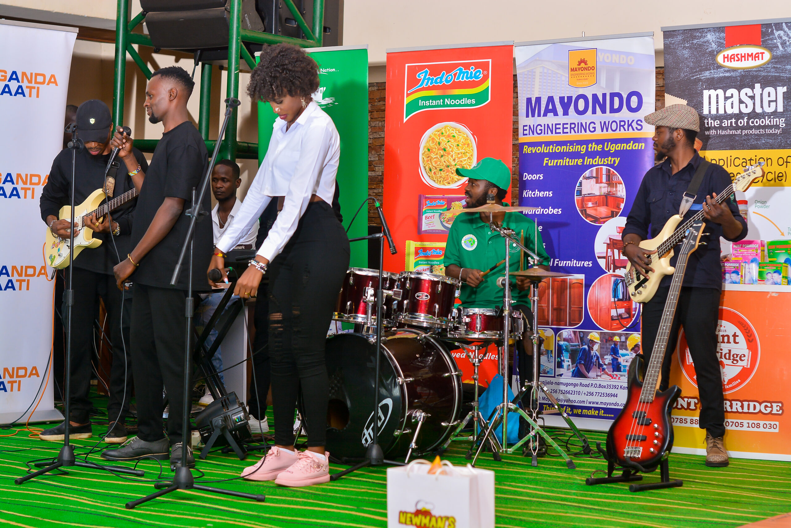 Band group entertaining2 at the East Africa Brand Quality Awards 2024