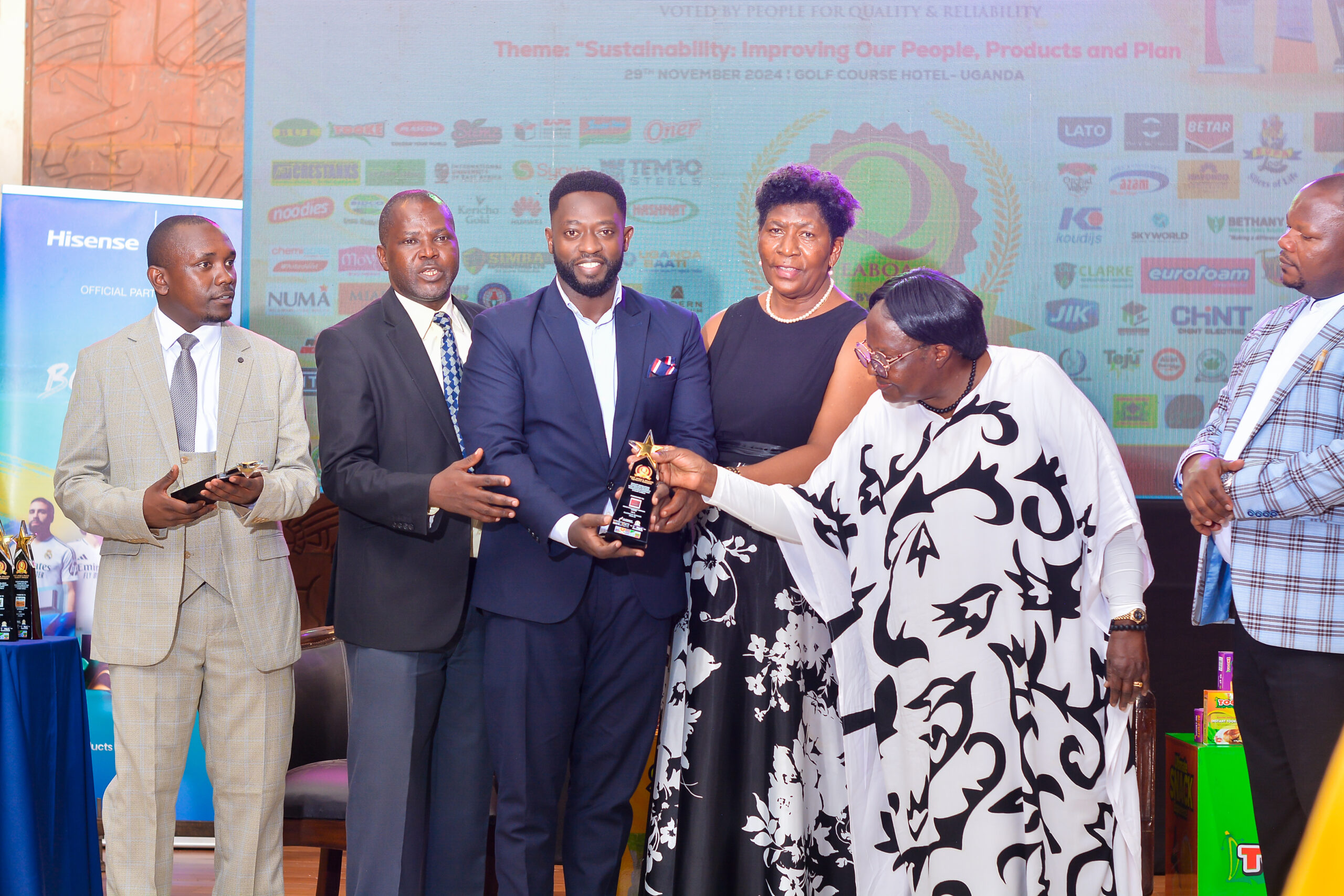 Crane Management Ltd awarded at the East Africa Brand Quality Awards 2024-2