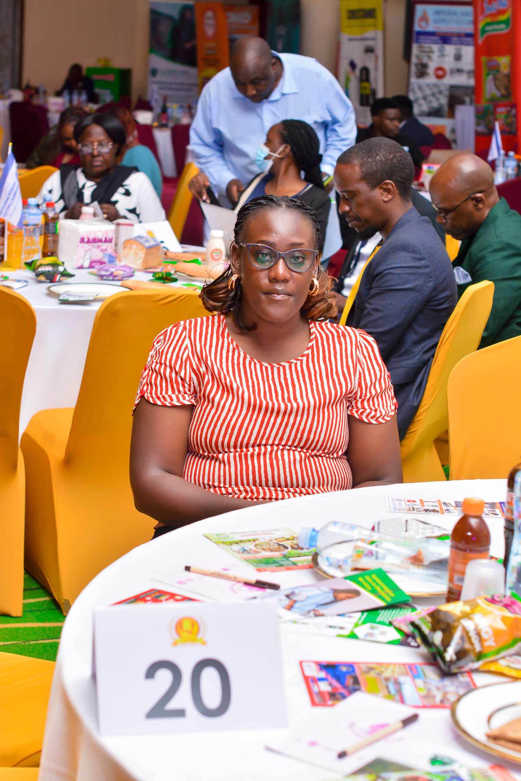 East Africa Brand Quality Awards 2024 guest from Hariss International Limited