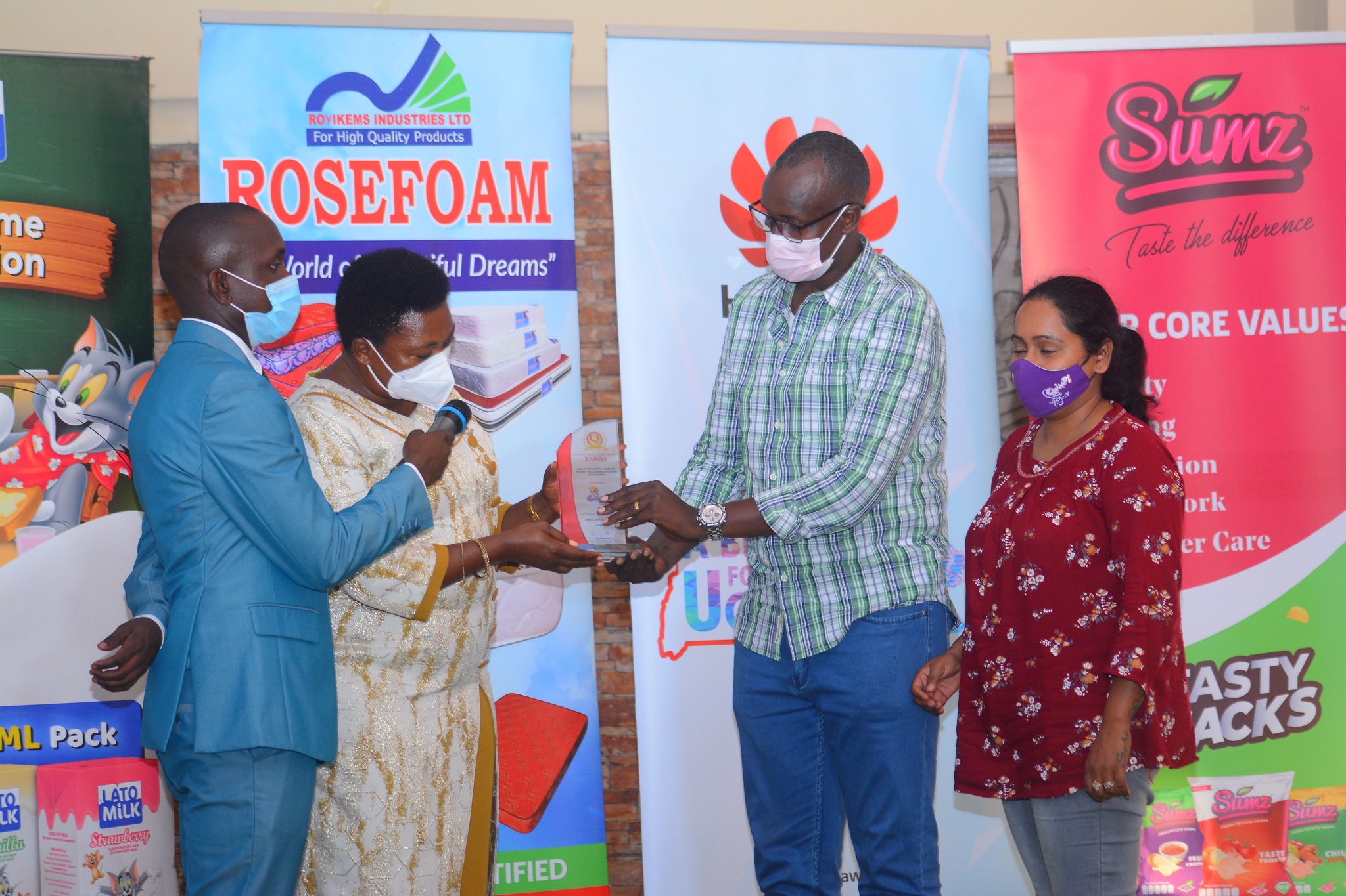 Great Lakes Brands Gorillos awarded the East Africa Brand Quality Awards 2021