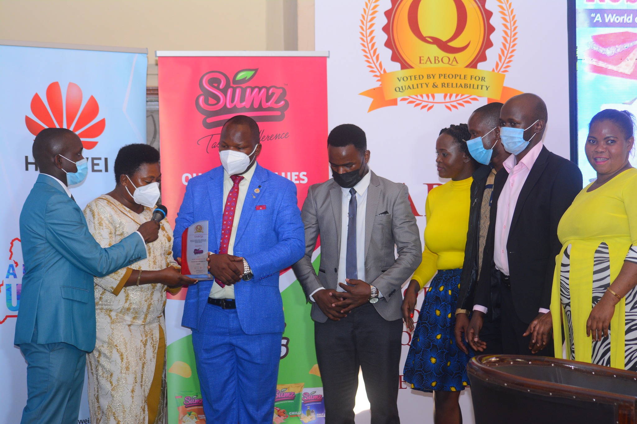 Psalms Food industries awarded the East Africa Brand Quality Awards 2021